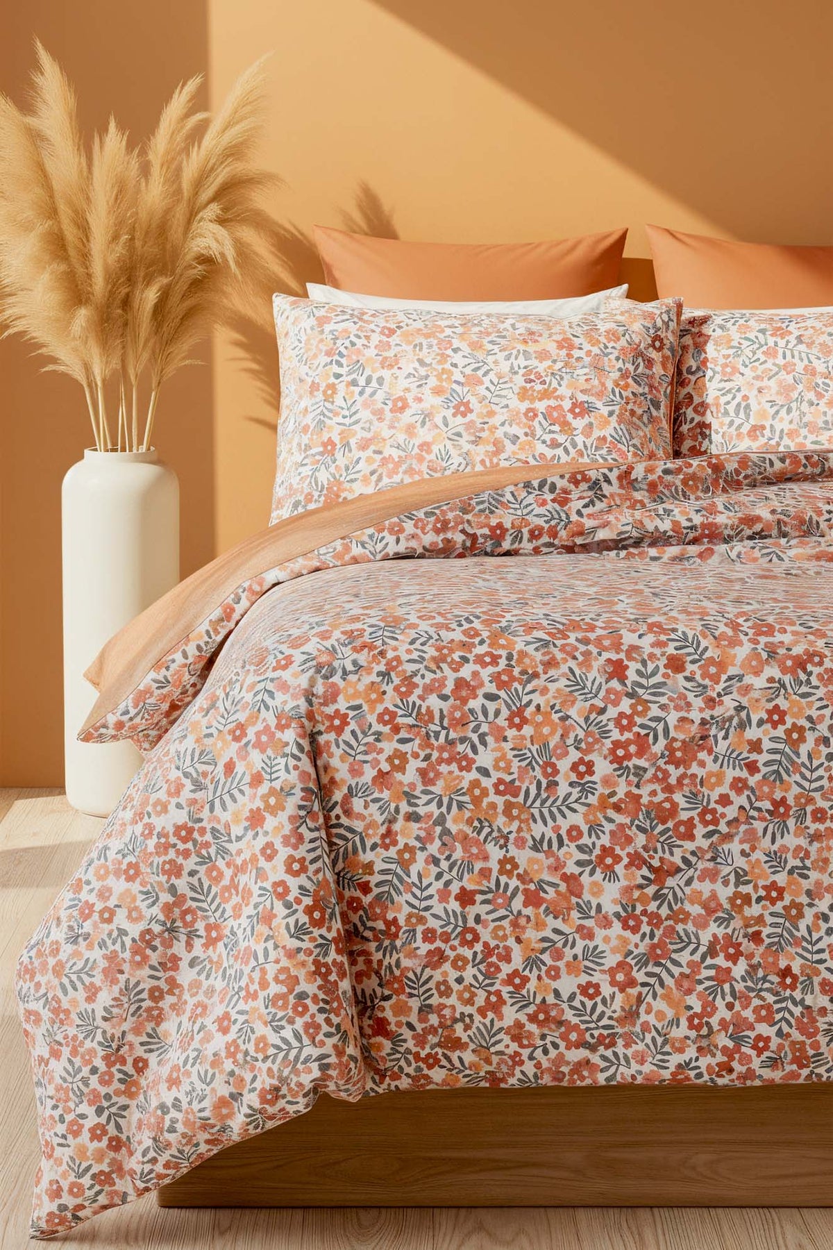 Tonka Polycotton Double Size Duvet Cover Set, Zipper, 200×215 cm, 3-Piece