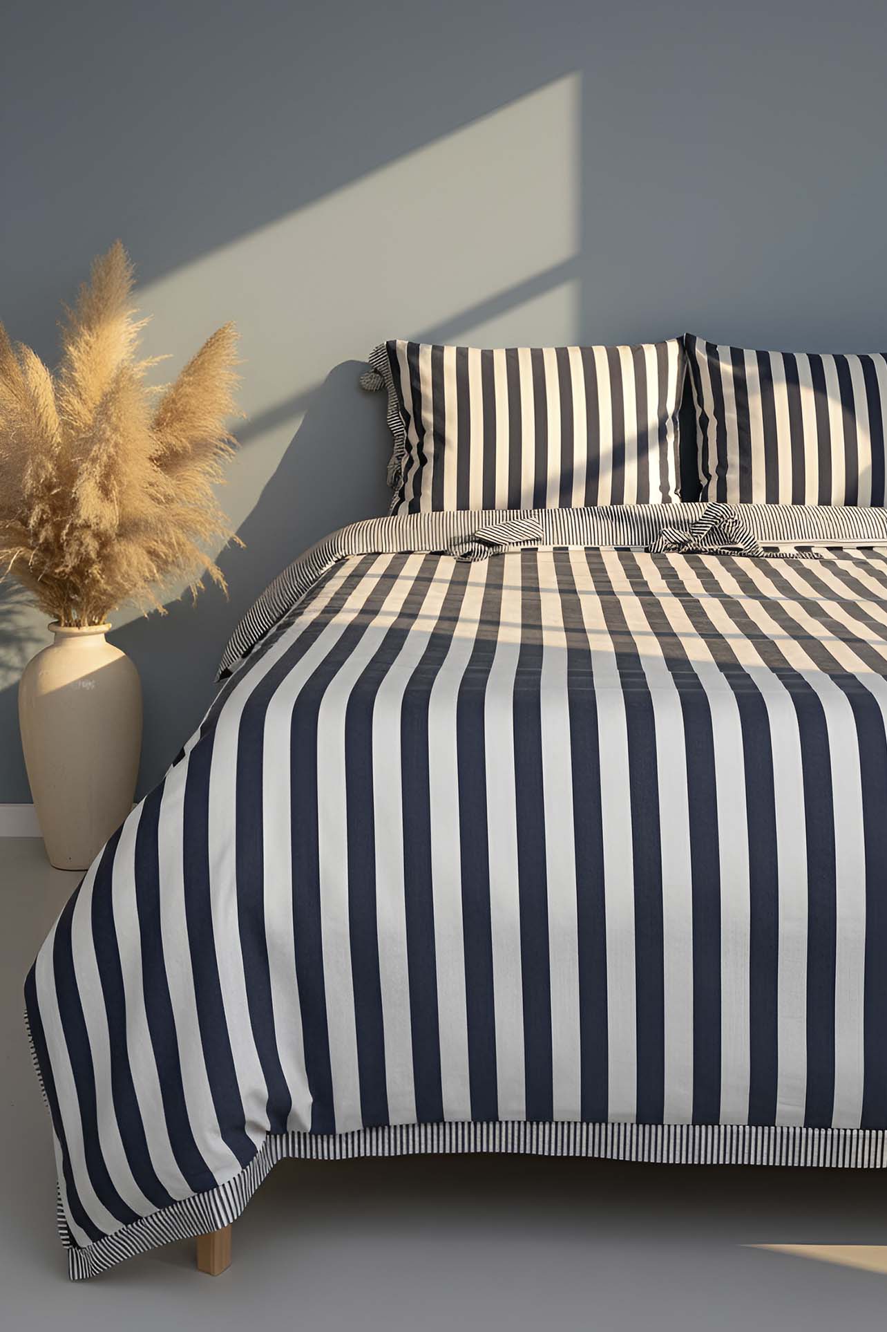 My Sleep Harbor Double Size 100% Cotton Duvet Cover Set – 4 Pieces