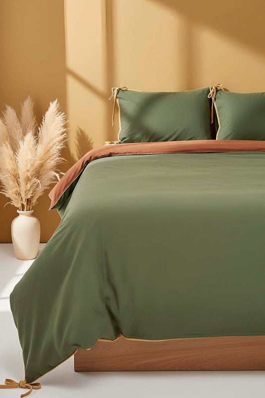 Demeter Forest Double Size 100% Cotton Duvet Cover Set – 4 Pieces