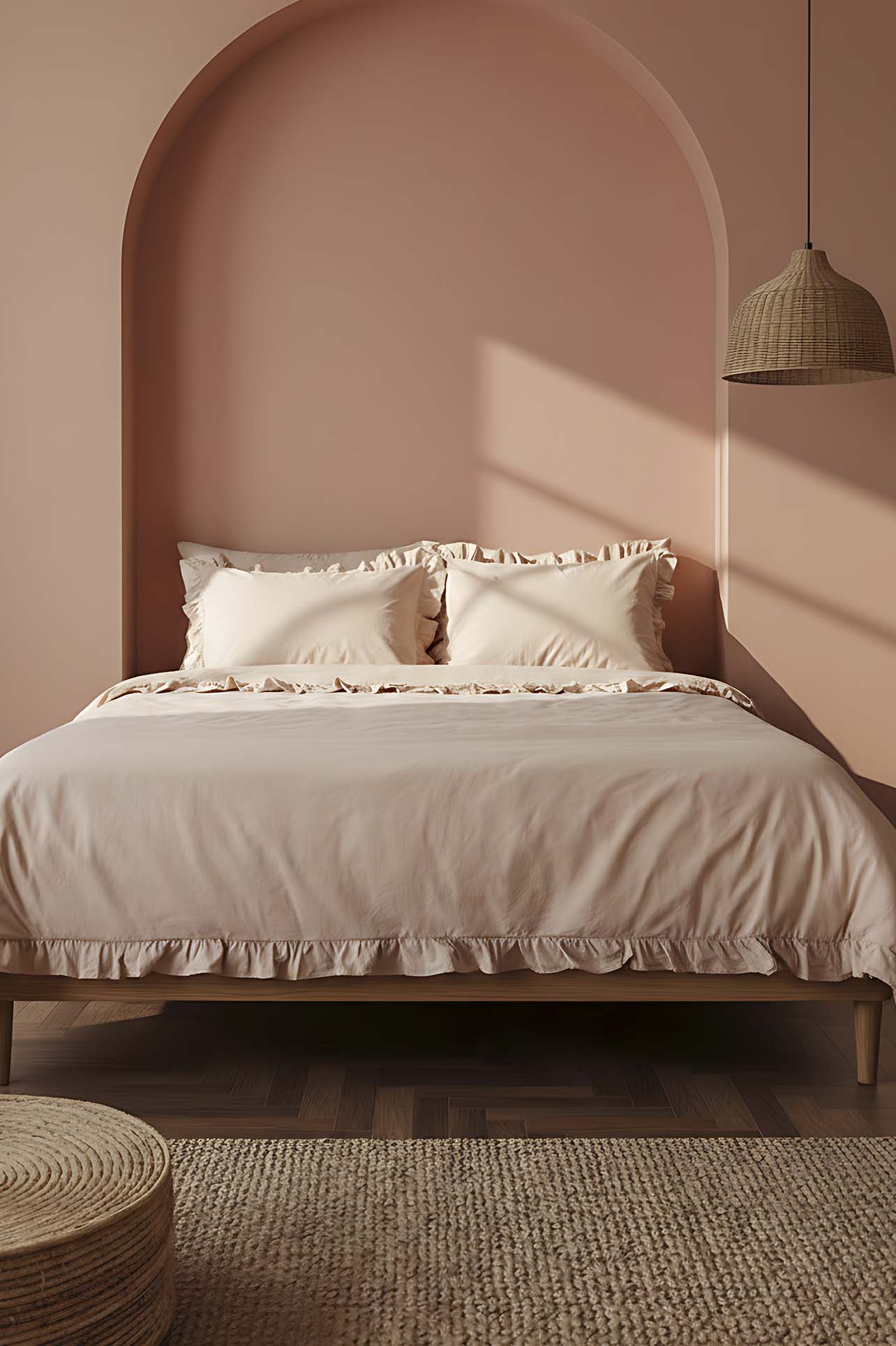 Milagros Ballet Double Size 100% Cotton Duvet Cover Set – 4 Pieces