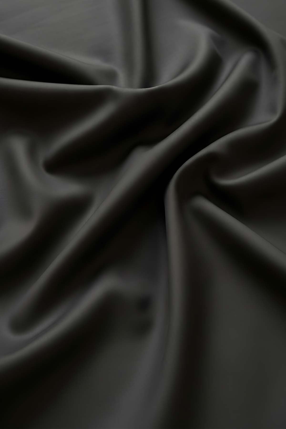 Elegant Black Satin Double 100% Cotton Duvet Cover Set – 4 Pieces
