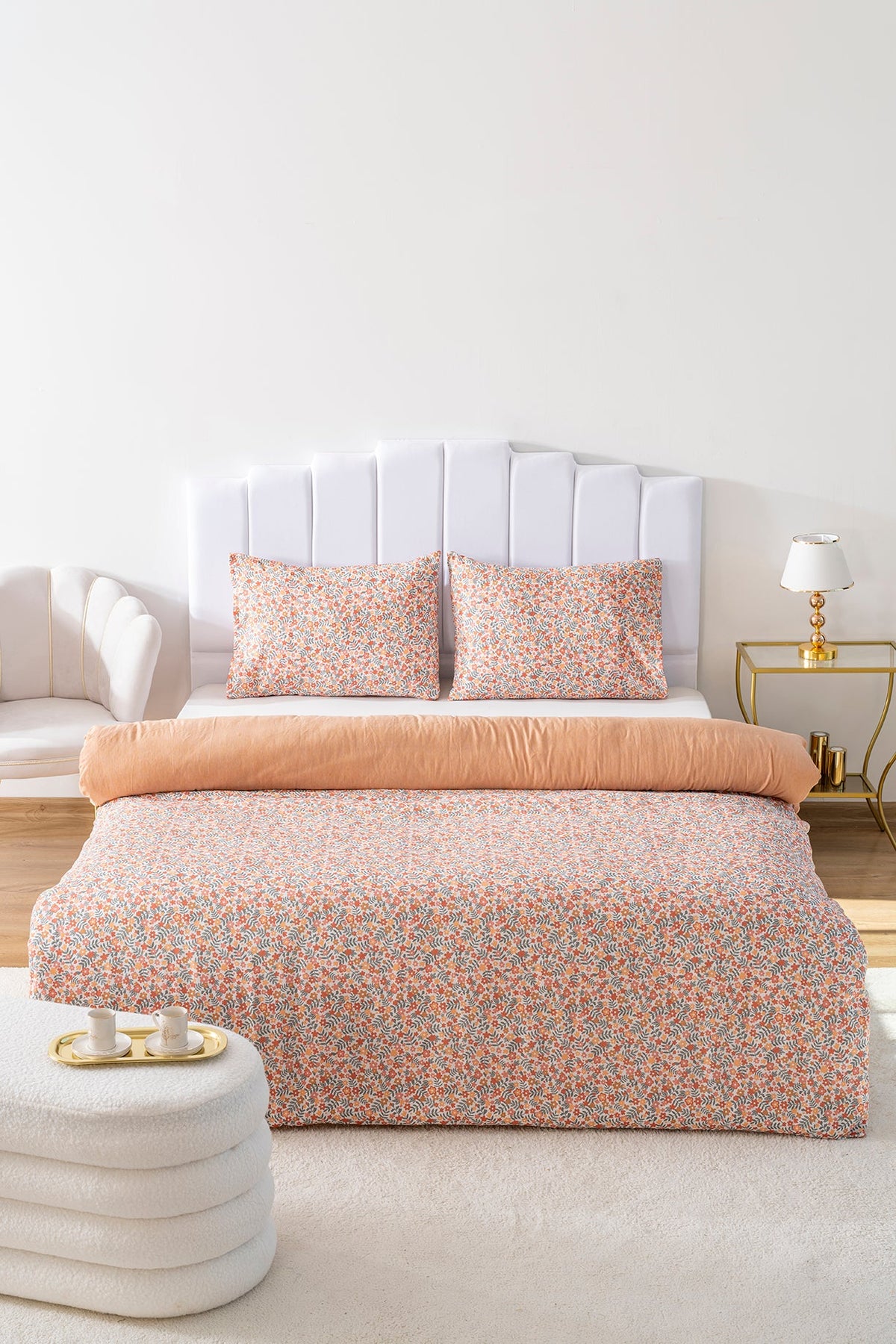 Tonka Polycotton Double Size Duvet Cover Set, Zipper, 200×215 cm, 3-Piece