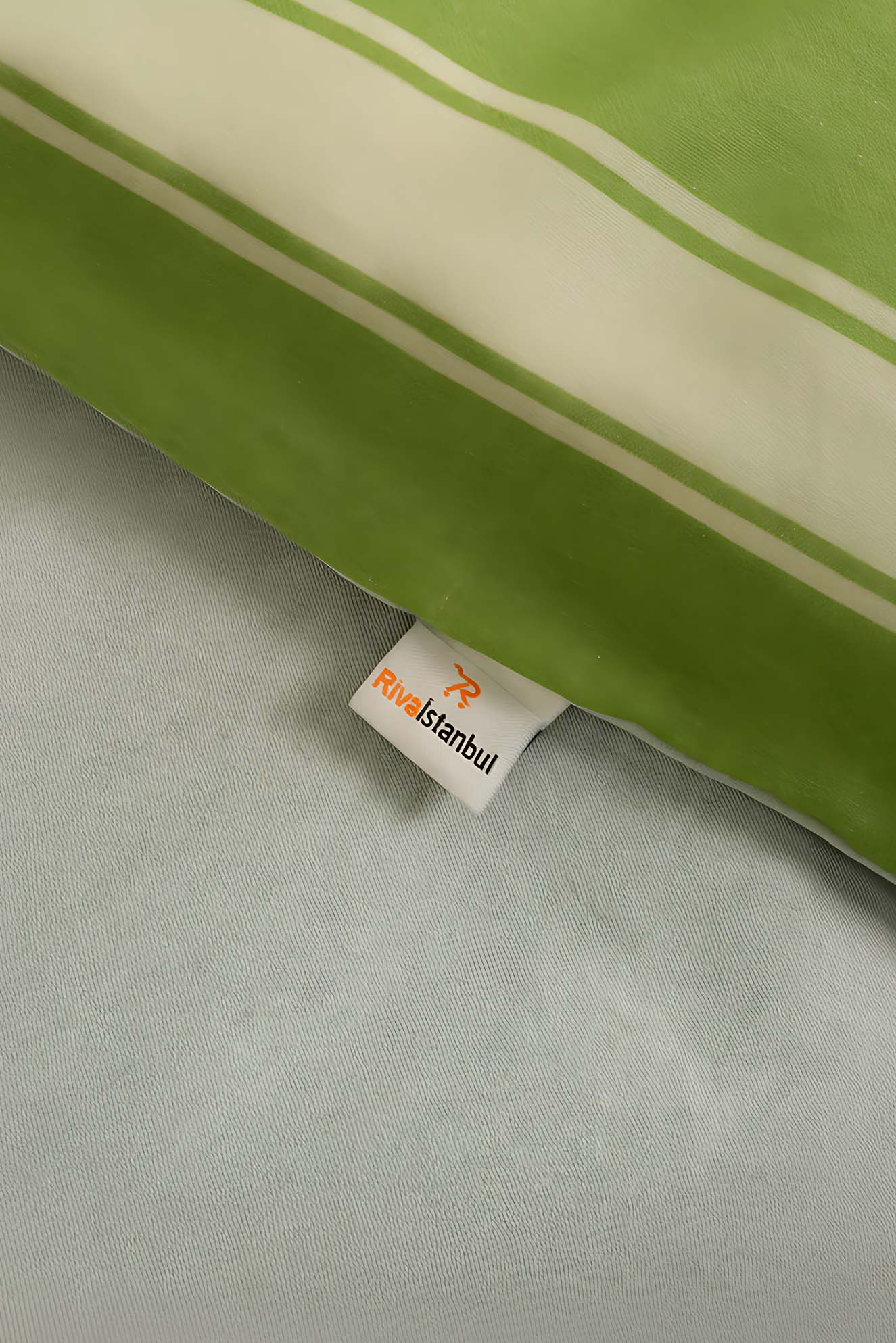 Elora Green Double Cotton Duvet Cover Set