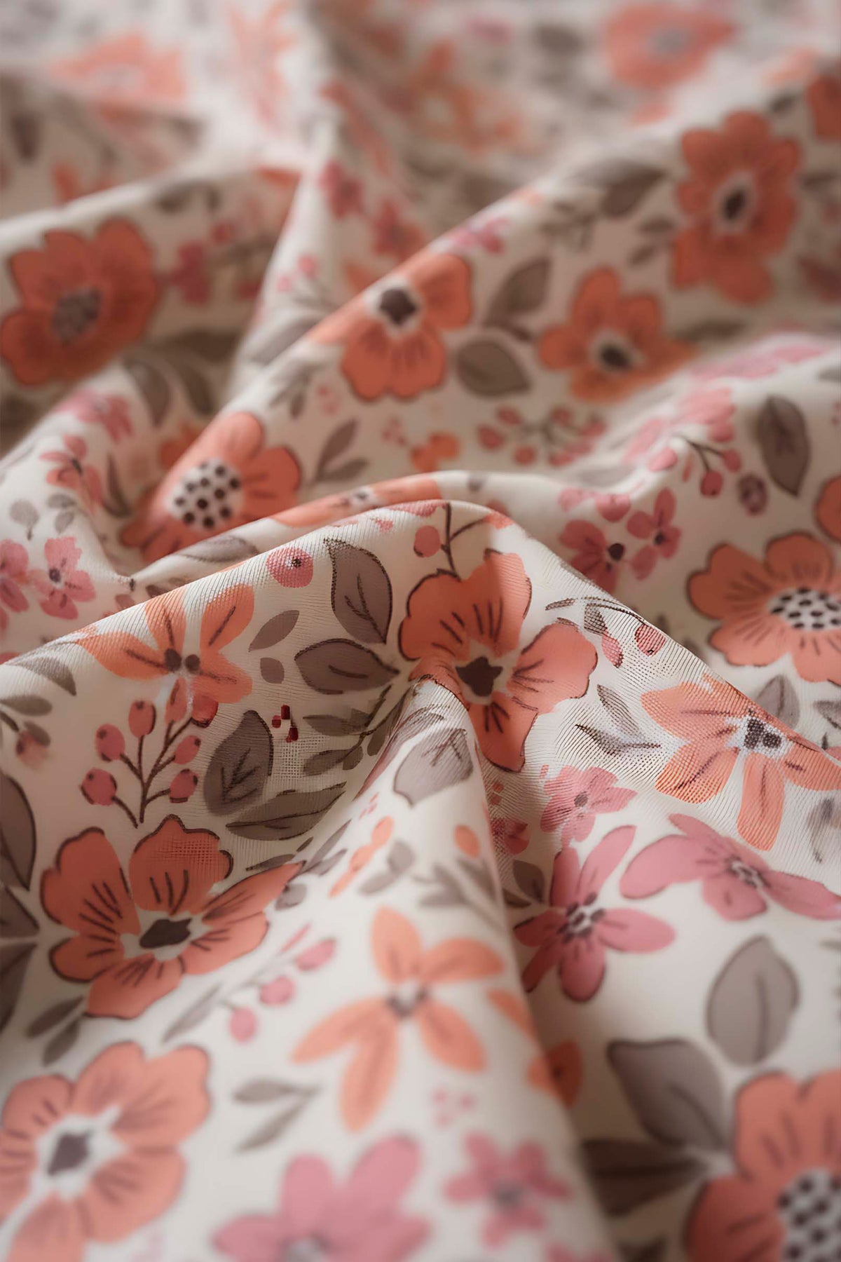 Pink Spring Double Natural Silky Duvet Cover Set