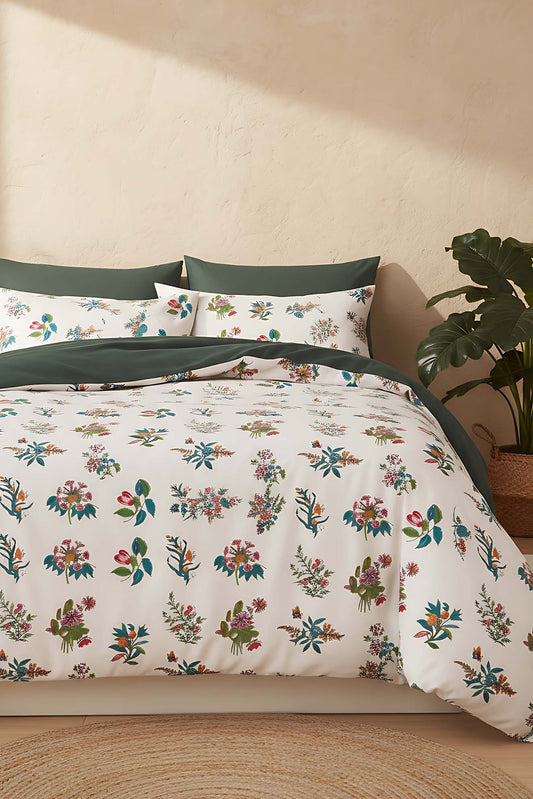 Bianca Double Natural Silky Duvet Cover Set