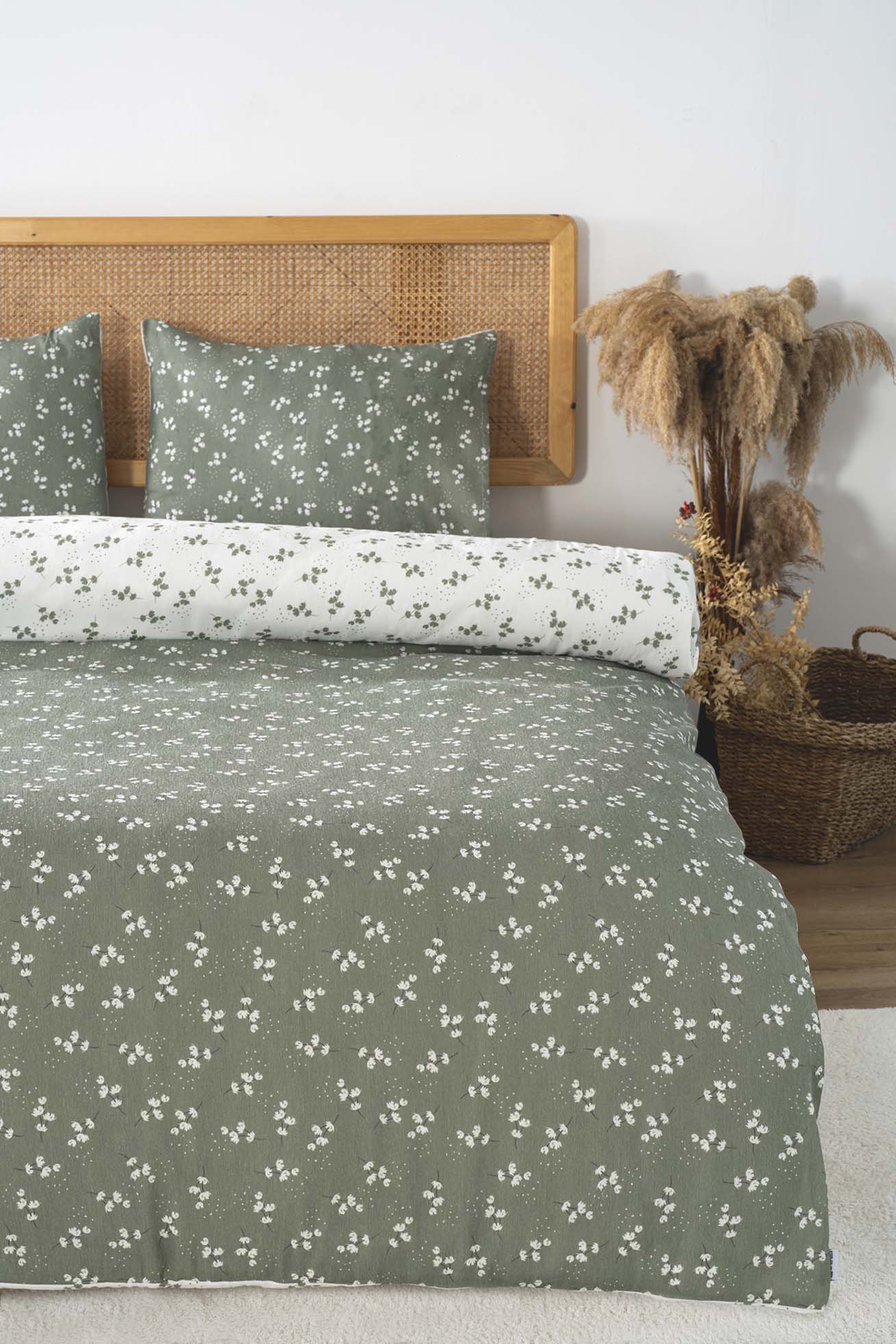 Lavinya Polycotton Double Size Duvet Cover Set, Zipper, 200×215 cm, 3-Piece