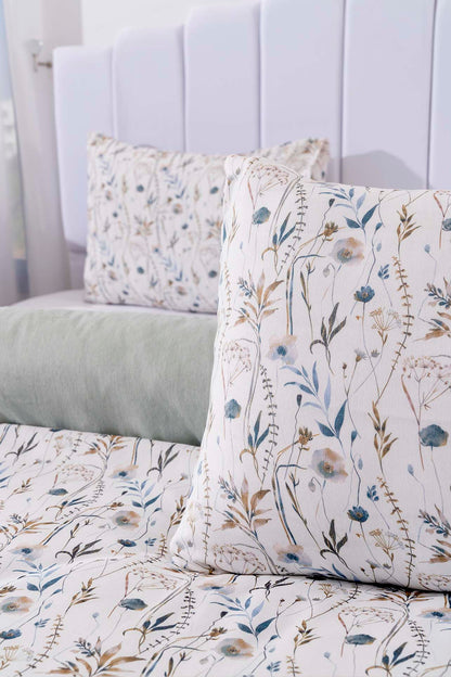 Gardenya Polycotton Double Size Duvet Cover Set, Zipper, 200×215 cm, 3-Piece