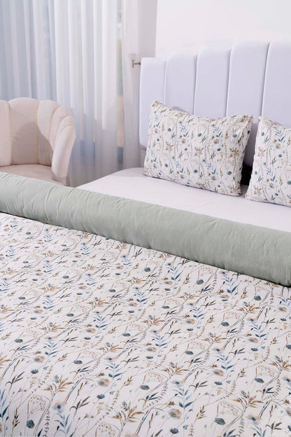 Gardenya Polycotton Double Size Duvet Cover Set, Zipper, 200×215 cm, 3-Piece